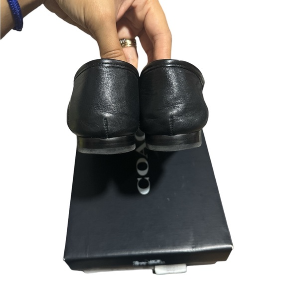 COACH HALEY LEATHER LOAFER - Picture 3 of 7
